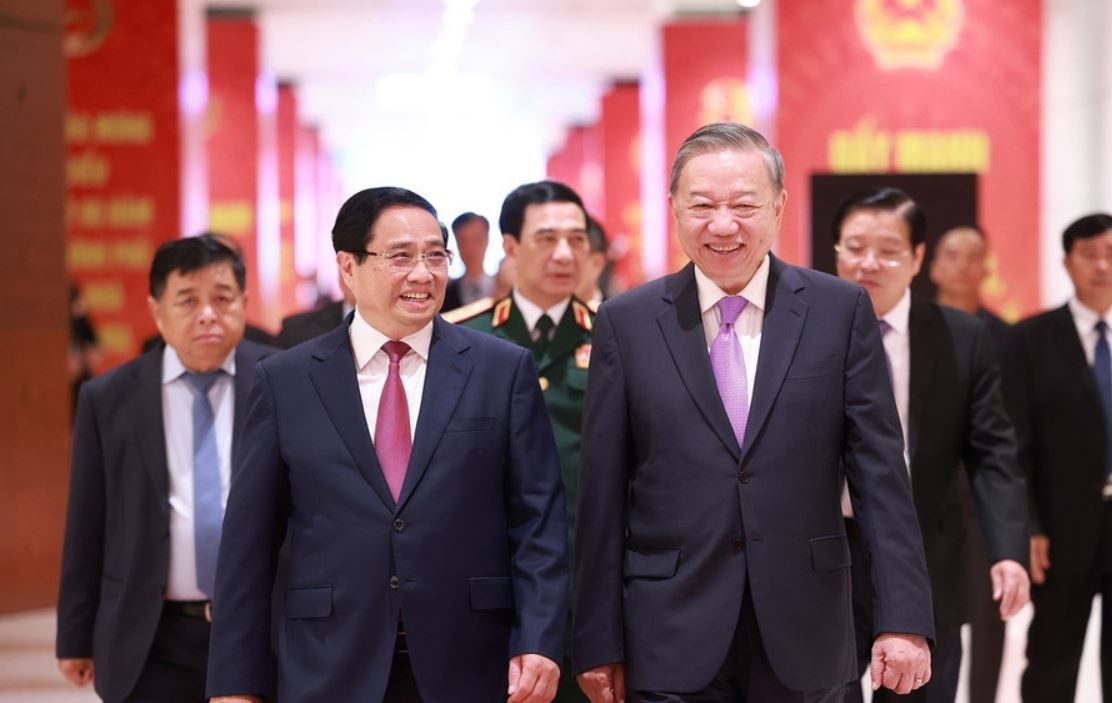 Tong Bi thu To Lam du Le ky niem 80 nam thanh lap Chinh phu hinh anh