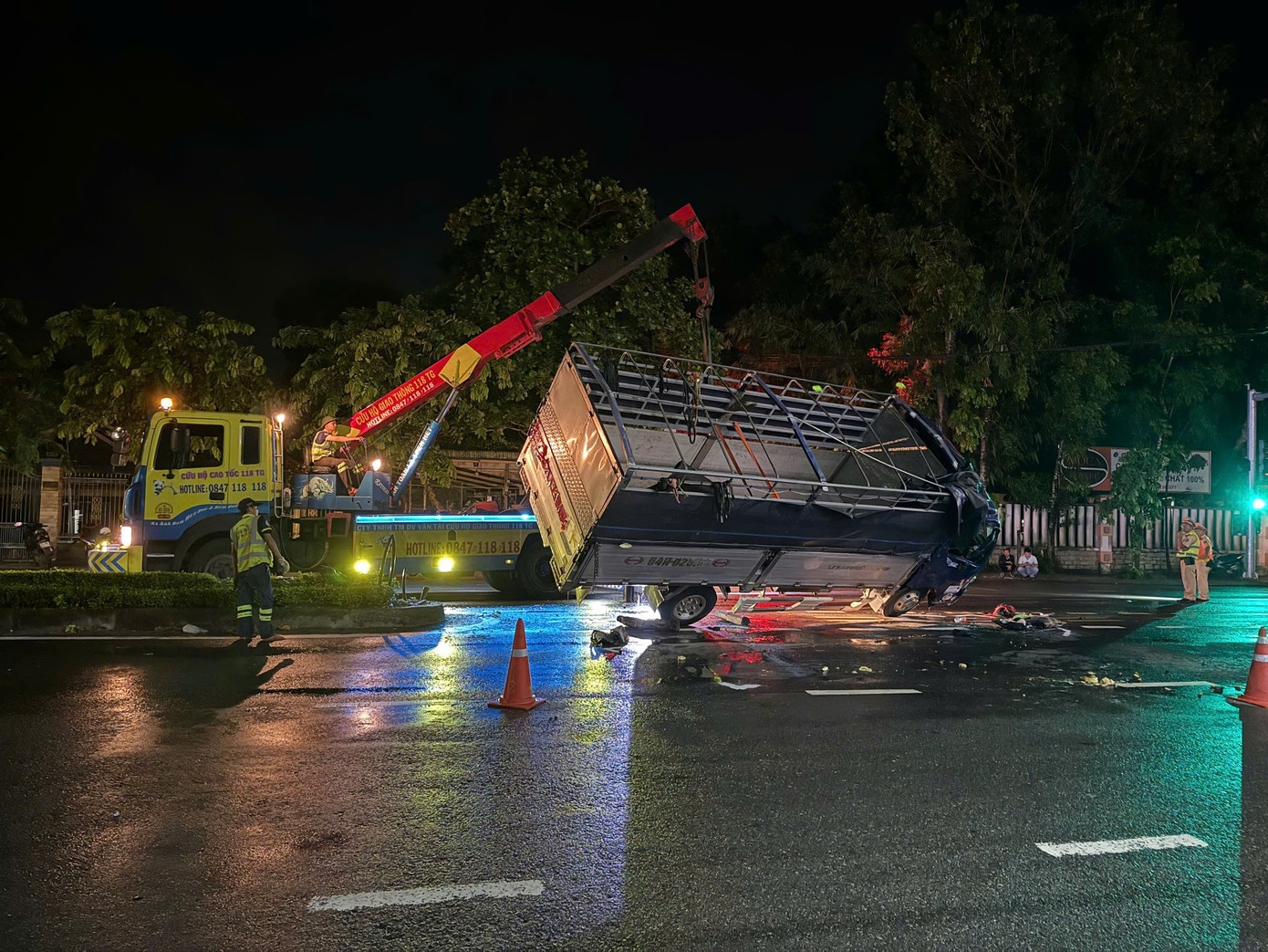 Xe sau rieng Vinh Long anh 2