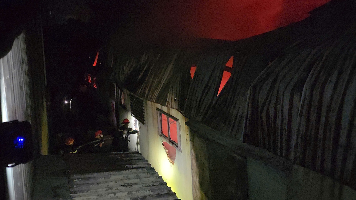 Chay xuong bong den TP.HCM anh 2