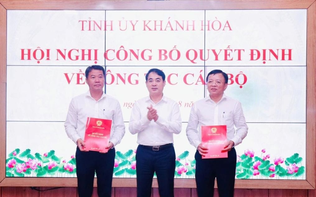 Ban Bi thu Trung uong Dang chi dinh nhan su o hai tinh hinh anh