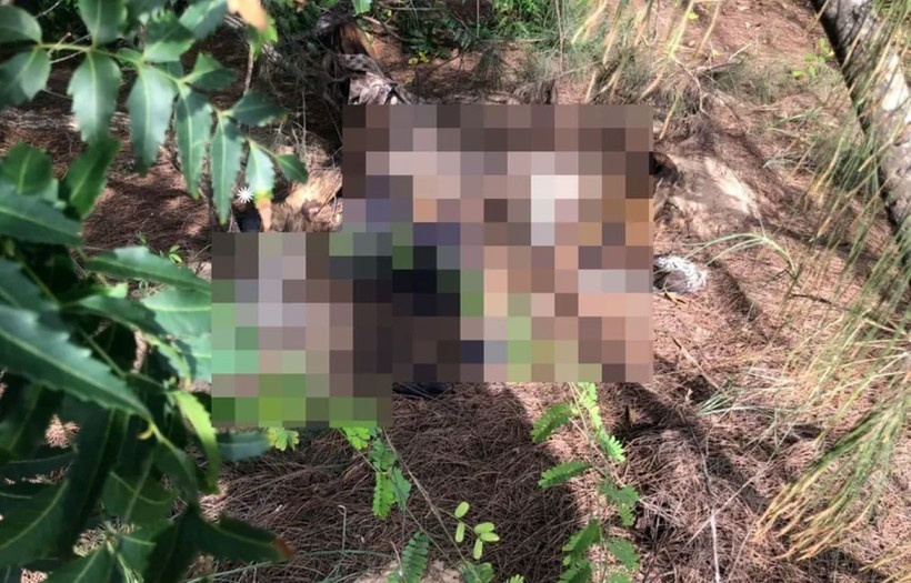 Phat hien mot thi the khong nguyen ven o bo bien tinh Lam Dong hinh anh