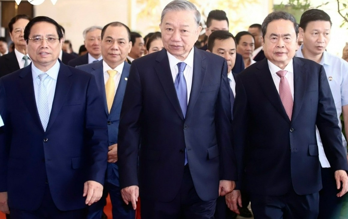 Tong Bi thu du khai mac trien lam 80 nam Doc lap - Tu do - Hanh phuc hinh anh