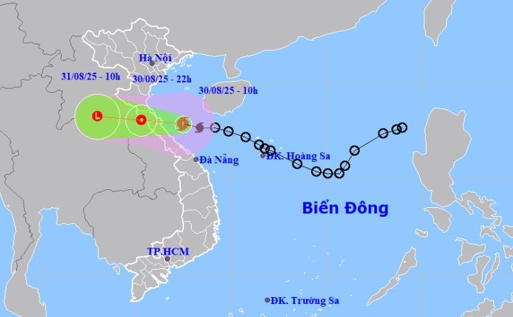 Bao so 6 du bao suy yeu vao dem nay hinh anh