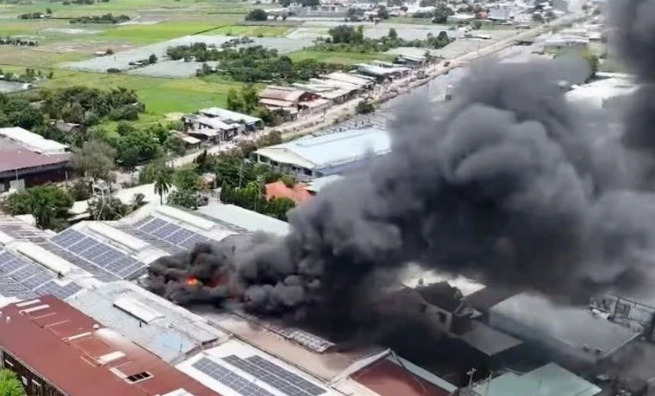 Chay lon cong ty bao bi o TP.HCM hinh anh