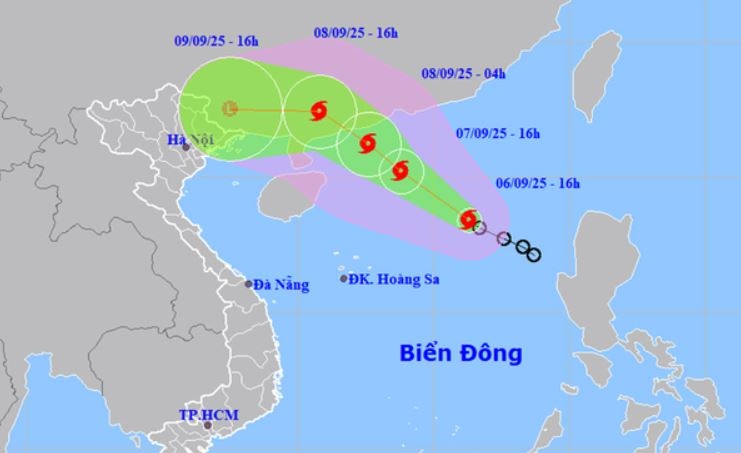 Bao so 7 Tapah hinh thanh tren Bien Dong hinh anh