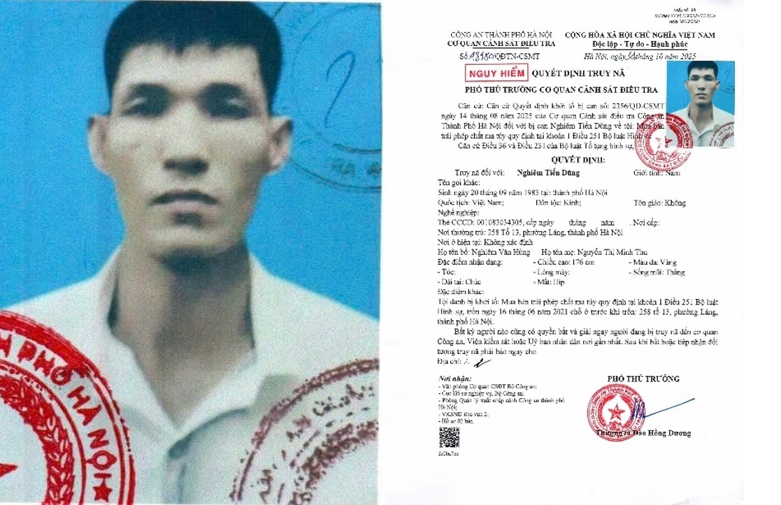 Truy na nong Nghiem Tien Dung - ong trum ma tuy dang bo tron hinh anh