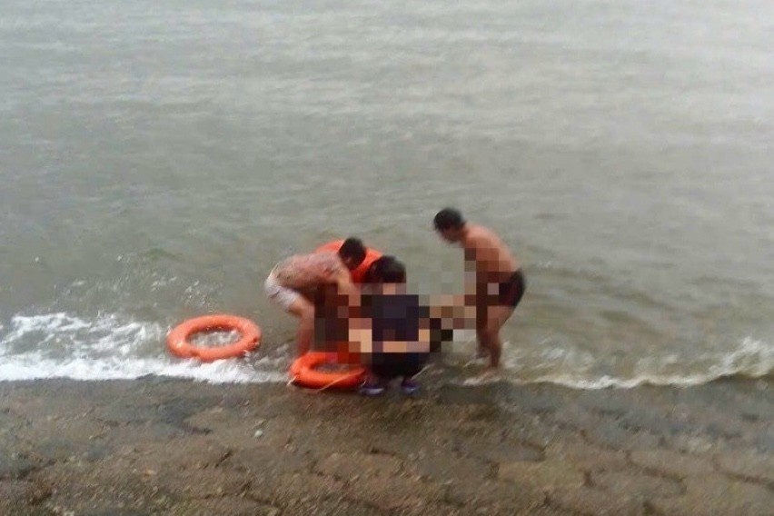 Nguoi dan ong tu vong tren bien Lam Dong hinh anh