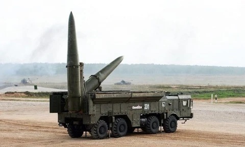 He thong ten lua Iskander Nga xuat hien gan bien gioi Ba Lan hinh anh