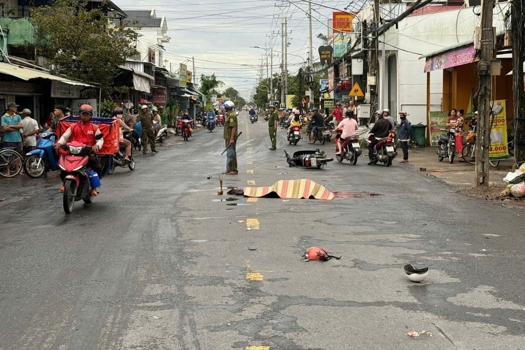 Dong Thap xac minh 2 vu tai nan giao thong lam 3 nguoi thuong vong hinh anh