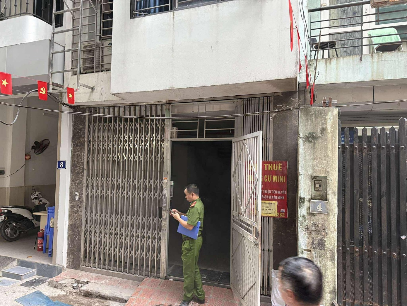 Chay chung cu Ha Noi anh 1