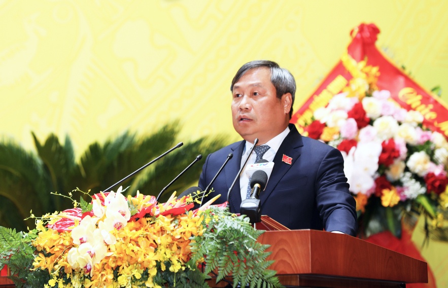 Ong Vu Dai Thang tai dac cu Bi thu Tinh uy Quang Ninh hinh anh