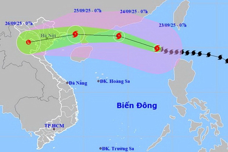 Hai Phong, Hung Yen ra cong dien khan ung pho sieu bao Ragasa hinh anh