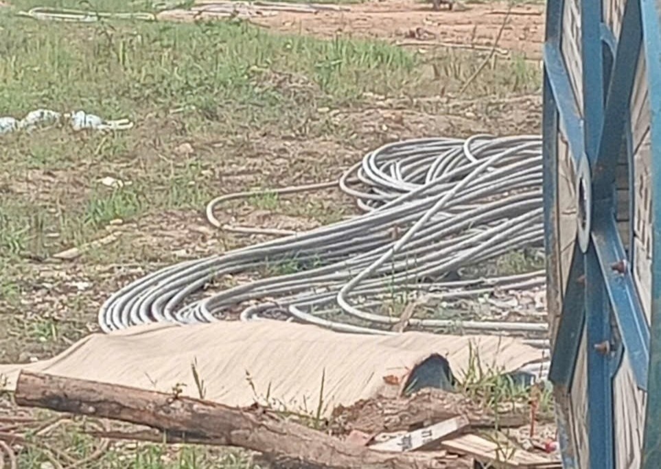 Roi tu do cao 30 m, nam cong nhan tai cong trinh 500kV tu vong hinh anh