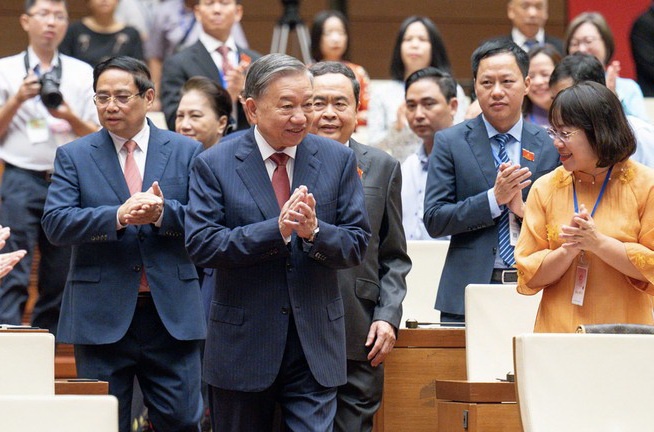 Tong Bi thu To Lam du Dai hoi dai bieu Dang bo Quoc hoi lan thu I hinh anh