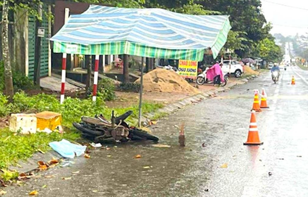 Tai xe ban tai ra trinh dien sau vu tai nan chet nguoi o Gia Lai hinh anh