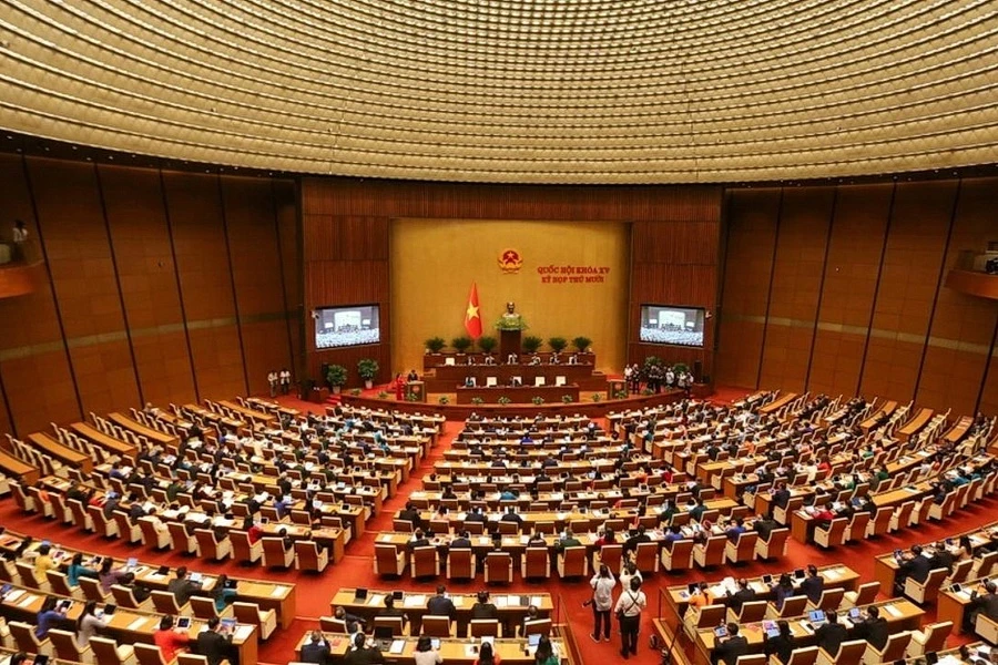 Khai mac ky hop thu 10 Quoc hoi khoa XV hinh anh