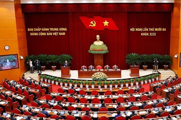 Khai mac Hoi nghi lan thu 13 Ban Chap hanh Trung uong Dang khoa XIII hinh anh