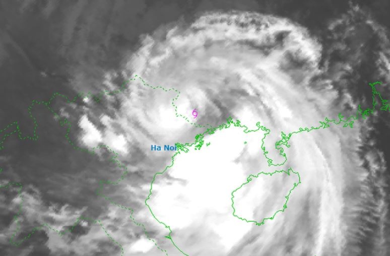 Bao so 11 Matmo do bo lan hai vao Trung Quoc, Ha Noi mua tang dan hinh anh
