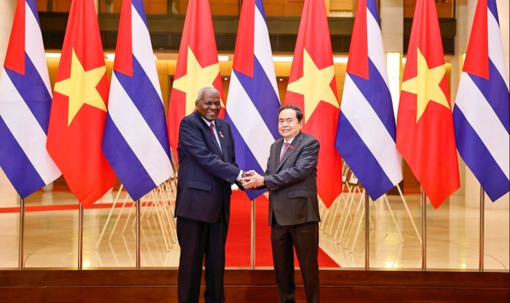 Chu tich Quoc hoi Cuba ket thuc tot dep chuyen tham Viet Nam hinh anh
