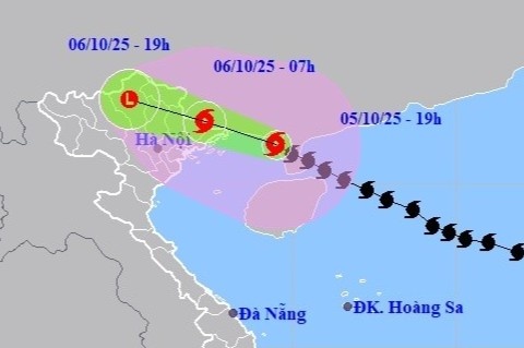 Bao so 11 da vao vinh Bac Bo, trung du Bac Bo co noi mua 400 mm hinh anh