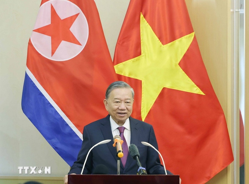 Tong Bi thu Trieu Tien anh 1