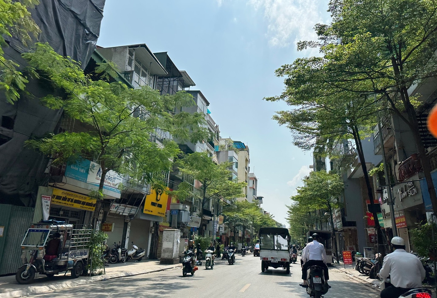 Thoi tiet Ha Noi 9/10 anh 1