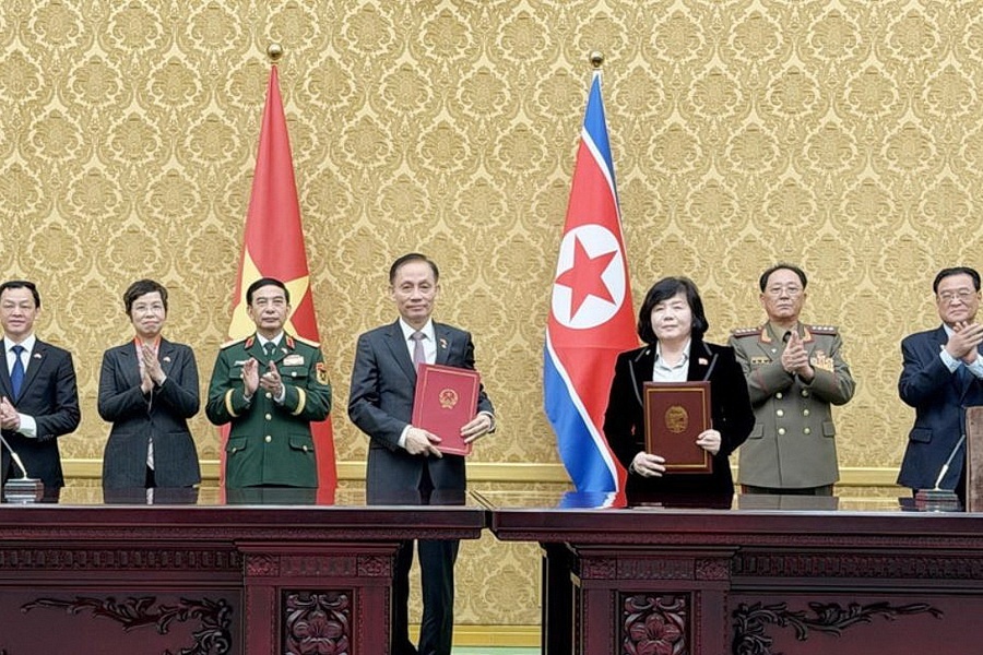 Viet Nam - Trieu Tien ky ket nhieu thoa thuan hop tac hinh anh