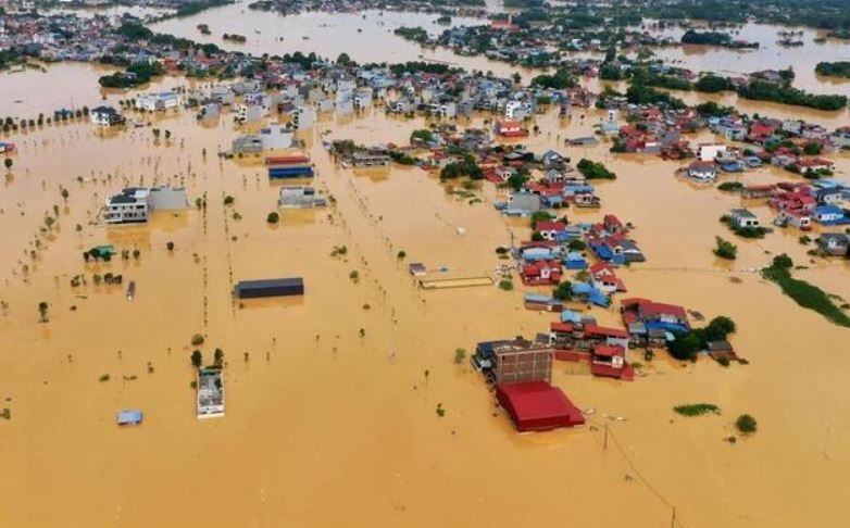 Thoi tiet 9/10: Thai Nguyen, Bac Ninh, Lang Son con ngap hinh anh