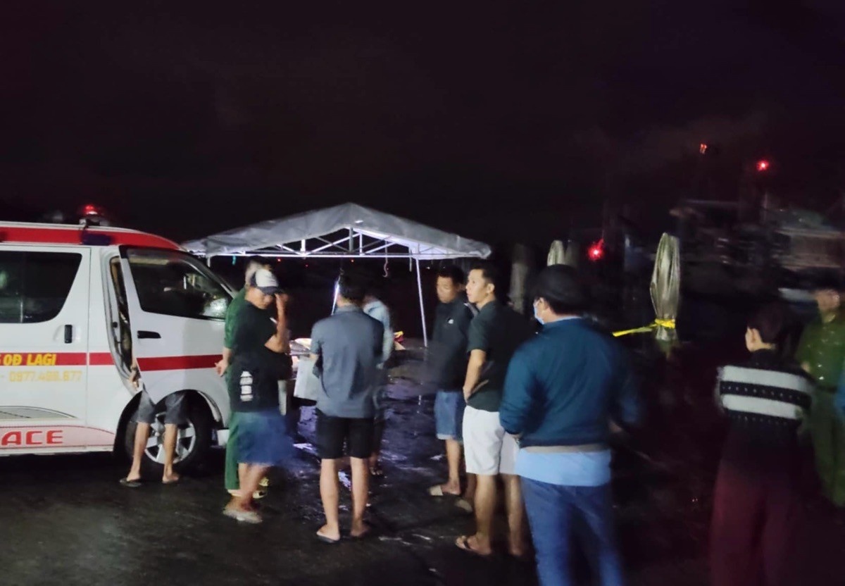 Nguoi dan ong tu vong bat thuong sau cuoc nhau cung ban hinh anh