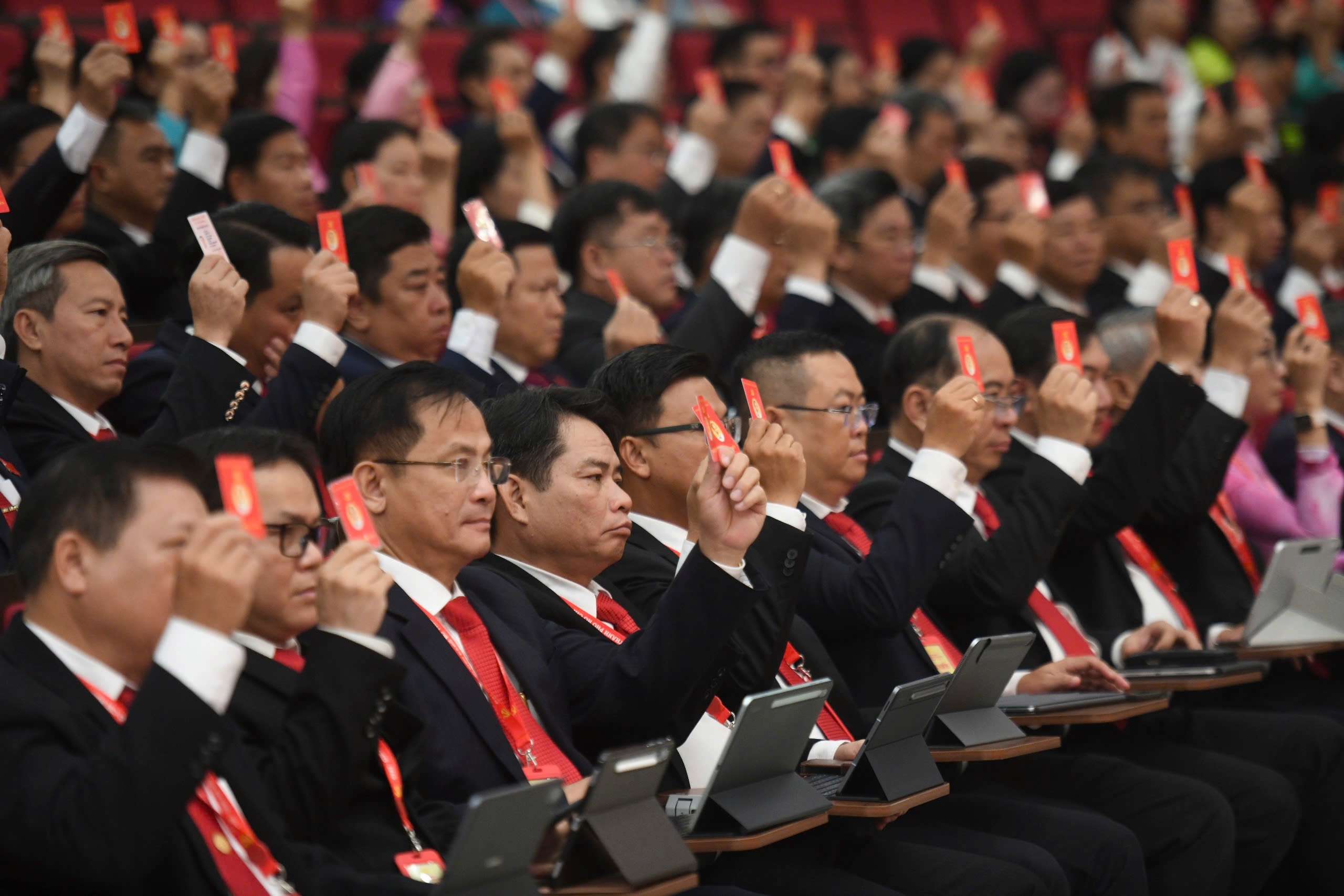 Video truc tiep Dai hoi Dai bieu Dang bo TP.HCM lan I hinh anh