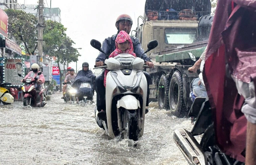 TP.HCM va Nam bo mua dong, co noi mua to hom nay hinh anh