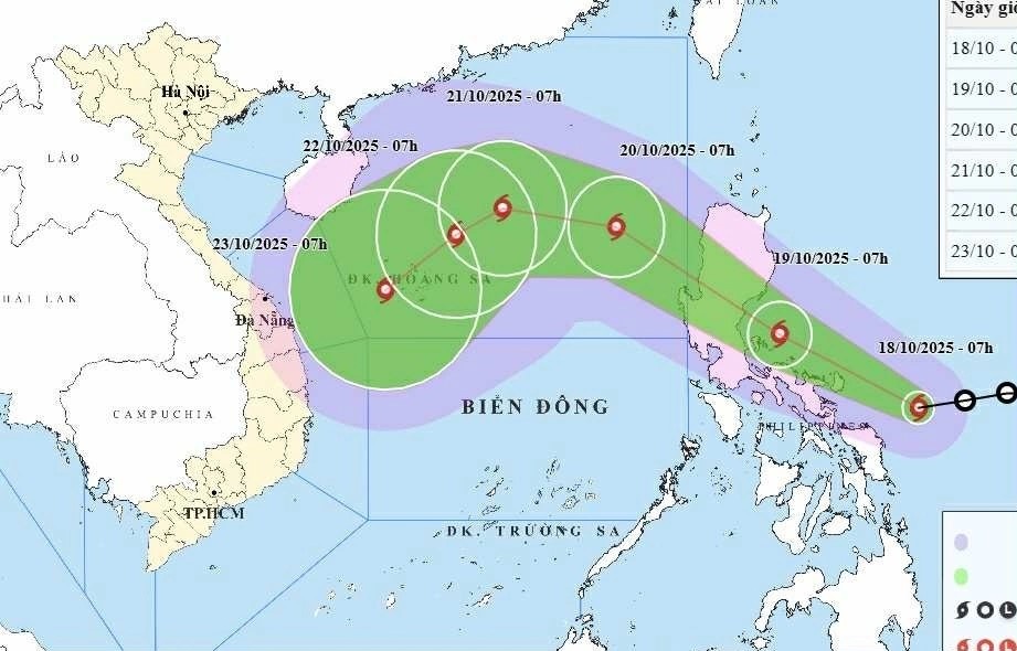 Ap thap nhiet doi da manh len thanh bao voi ten quoc te la Fengshen hinh anh