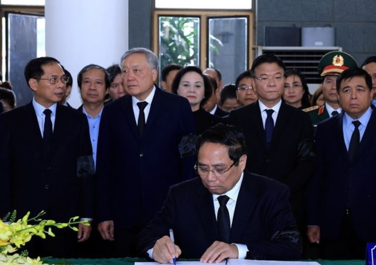 Le tang nguyen Pho chu tich Hoi dong Bo truong Tran Phuong hinh anh