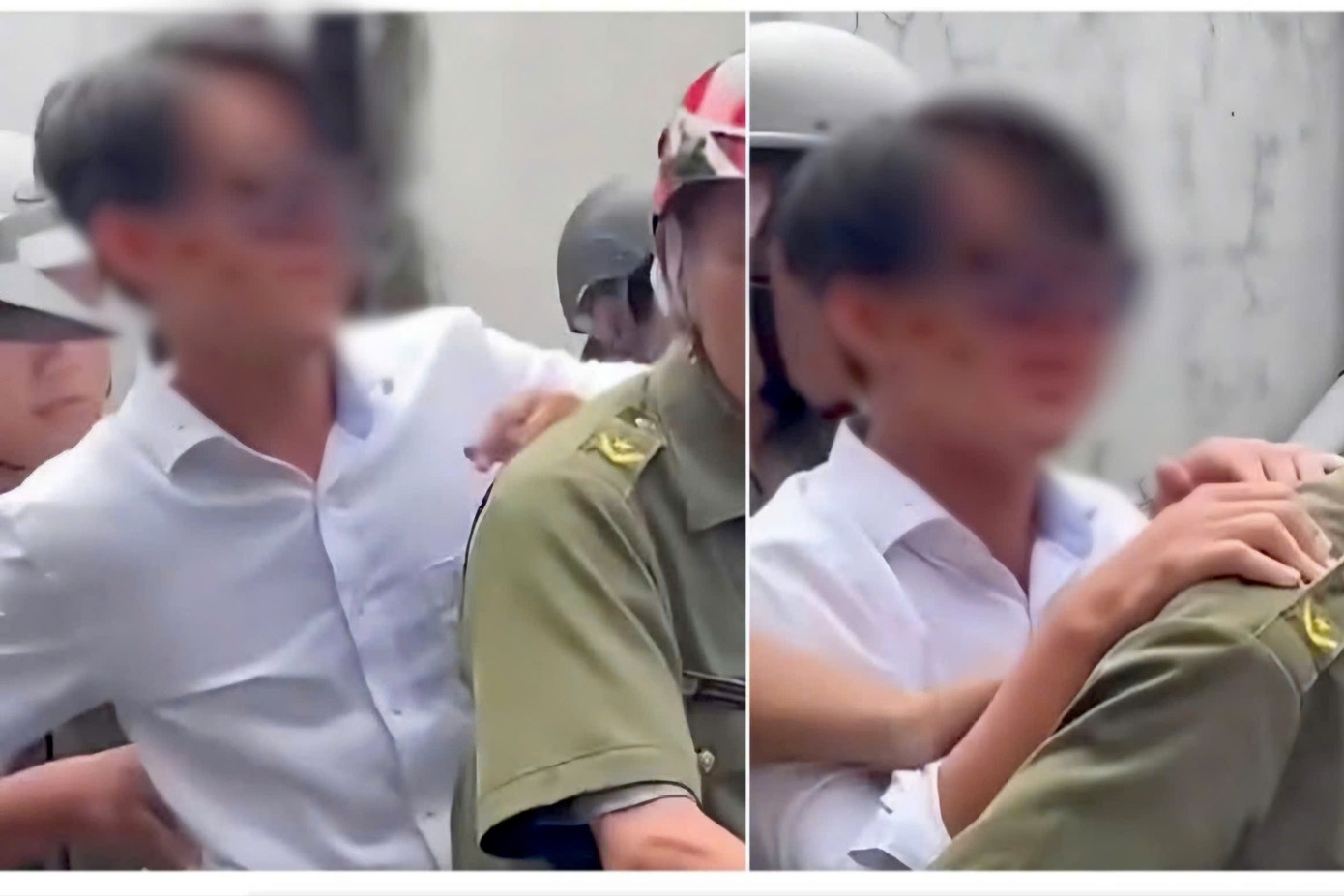 Xac minh clip 'thay giao dua hoc sinh lop 9 vao nha nghi' hinh anh
