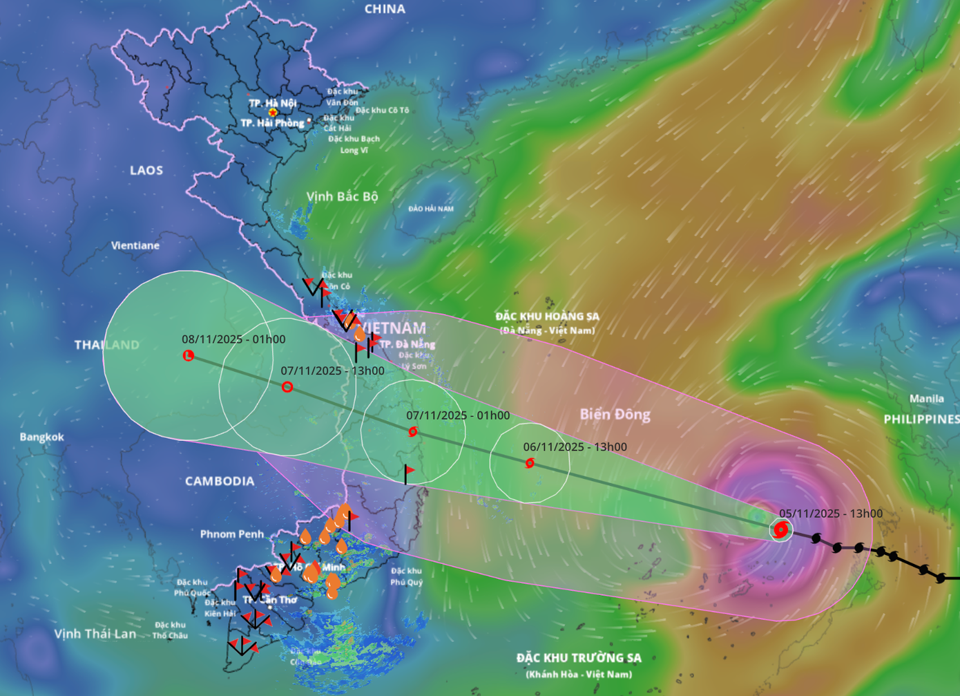 Bao so 13 Bao Kalmaegi anh 2