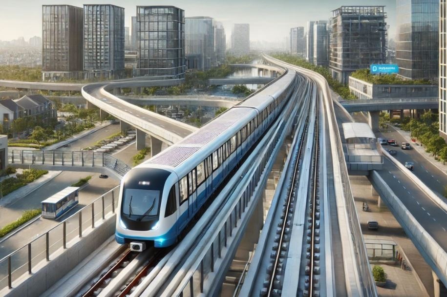 Dieu chinh huong duong sat toc do cao noi trung tam TP.HCM voi Can Gio hinh anh