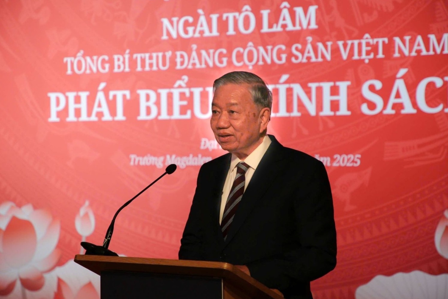 Phat bieu cua Tong Bi thu To Lam tai Dai hoc Oxford hinh anh
