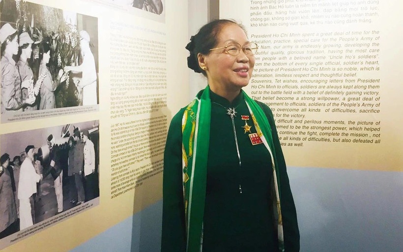 Anh hung Luc luong Vu trang Nhan dan Truong Thi Khue tu tran hinh anh