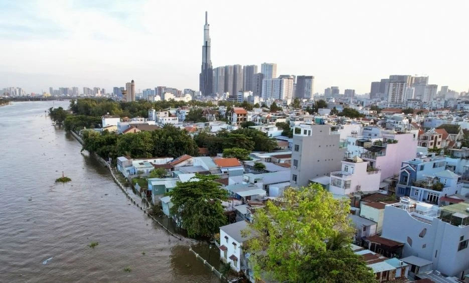 TP.HCM 'tram’ nha thau cham tien do hinh anh