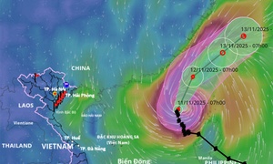 Ly giai duong di bat thuong cua bao Fung-Wong hinh anh