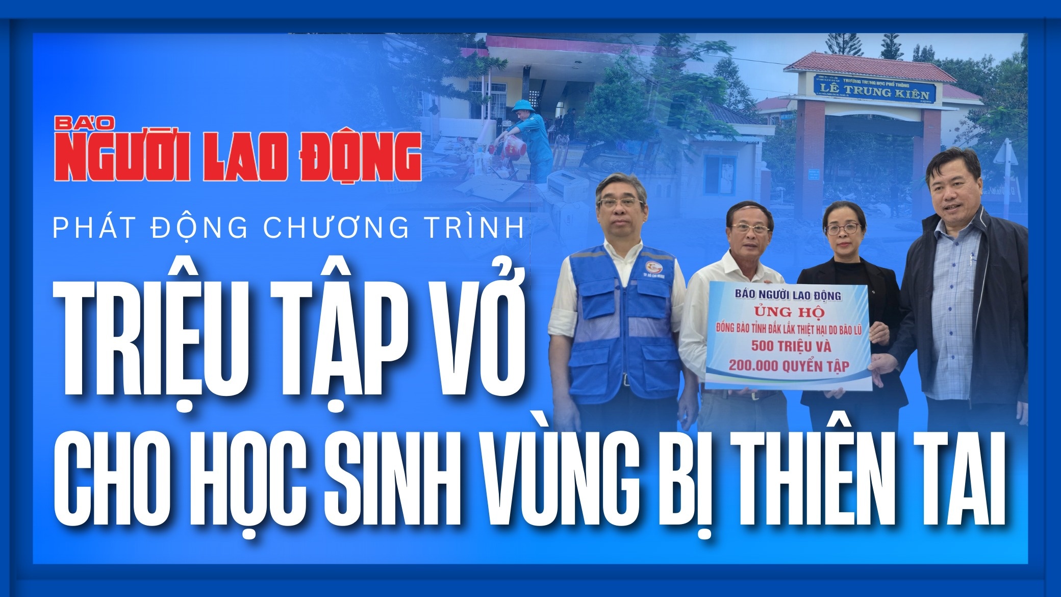 Phat dong chuong trinh Trieu tap vo cho hoc sinh vung thien tai hinh anh
