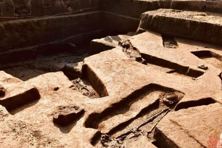 Mo tang tai ngoi lang o Ha Noi tiet lo gi ve doi song 4.000 nam truoc? hinh anh