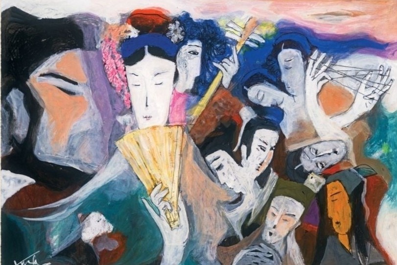 Nghe thuat luc bat dinh cao cua Truyen Kieu hinh anh