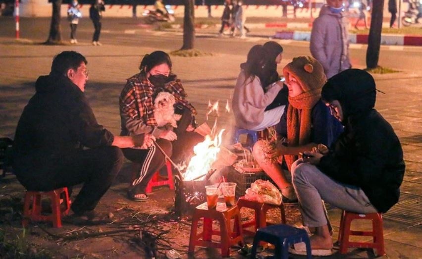 Bac Bo ret dinh diem hai ngay, Ha Noi giam con 12°C hinh anh