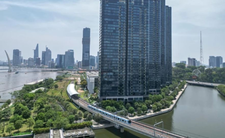 Metro so 2 TP.HCM du kien van hanh tu dong, khong can lai tau hinh anh