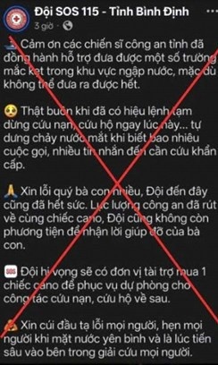 Facebook SOS 115 Binh Dinh anh 2