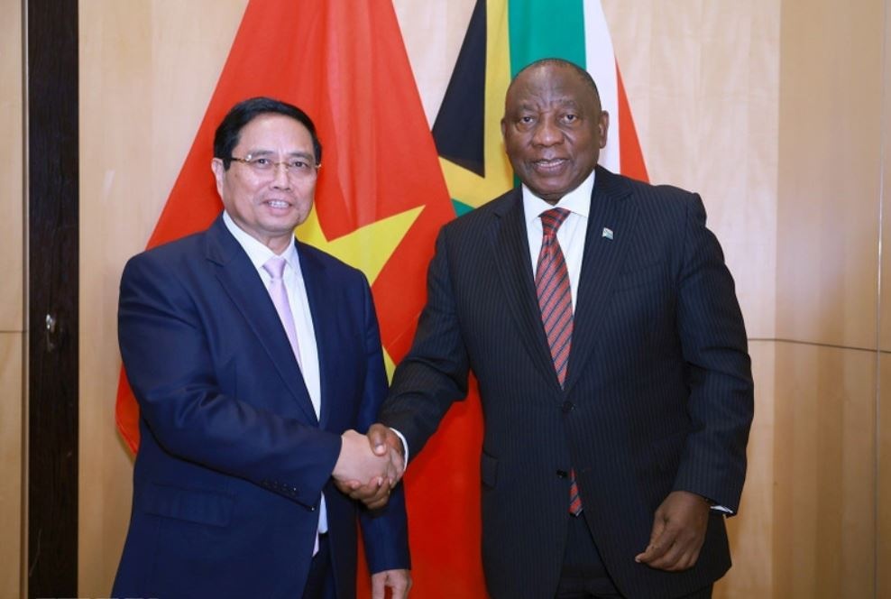 Nang cap quan he Viet Nam - Nam Phi len Doi tac Chien luoc hinh anh