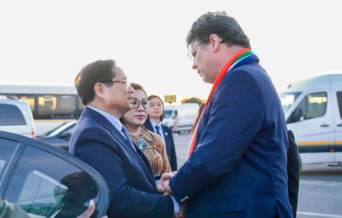 Thu tuong roi Nam Phi hinh anh