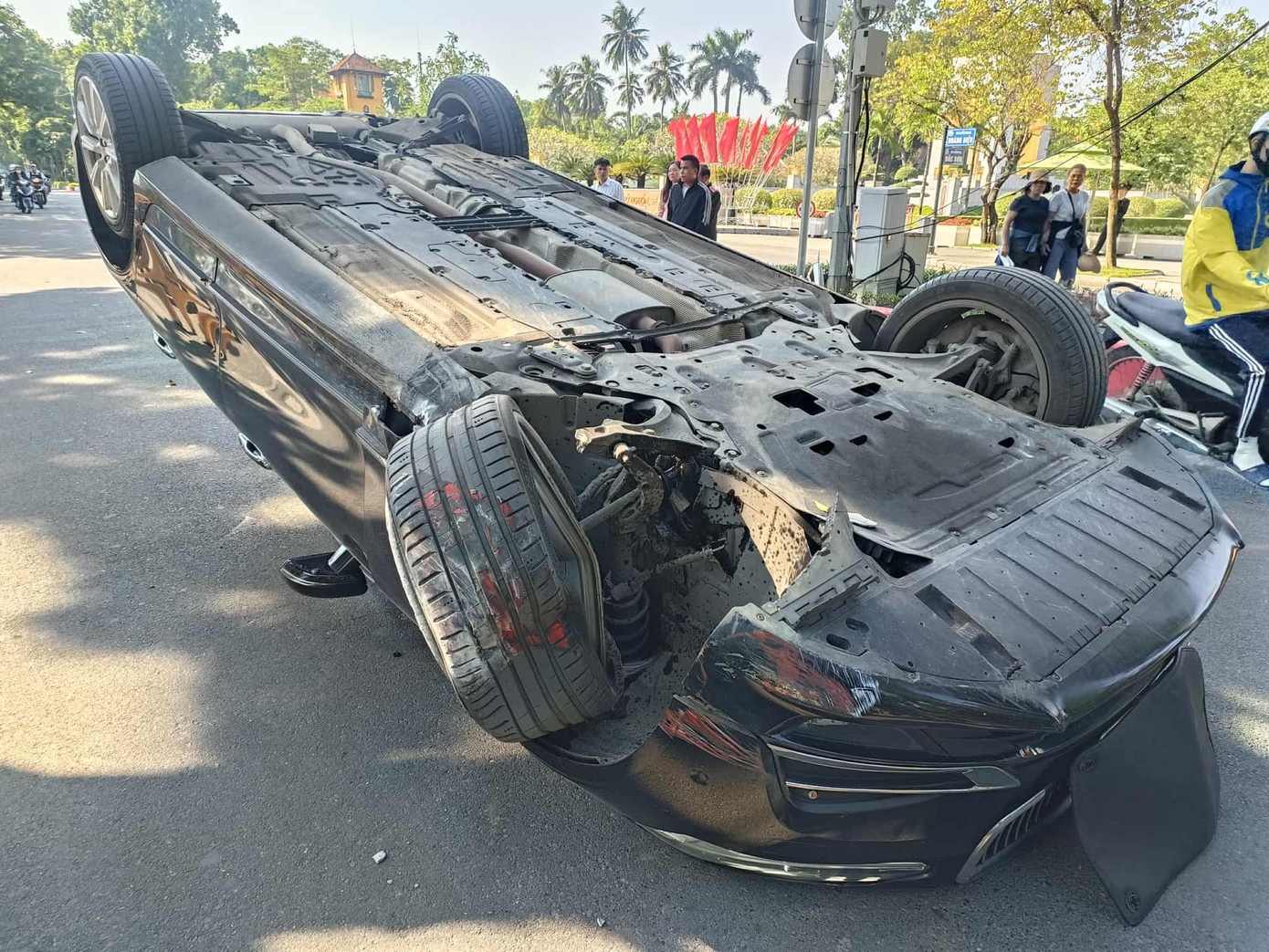 Oto lat ngua Hoang Dieu anh 2