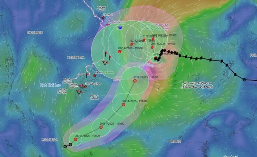 Ap thap nhiet doi moi o Bien Dong thuoc loai chua tung xuat hien hinh anh